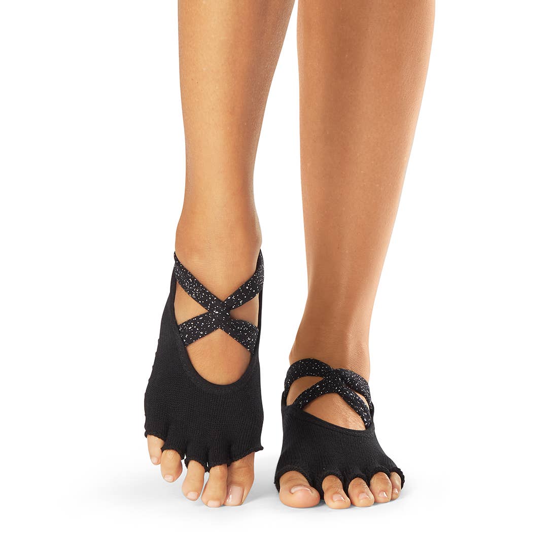 Grip H/T Ivy Black Glimmer: Medium / HALF TOE