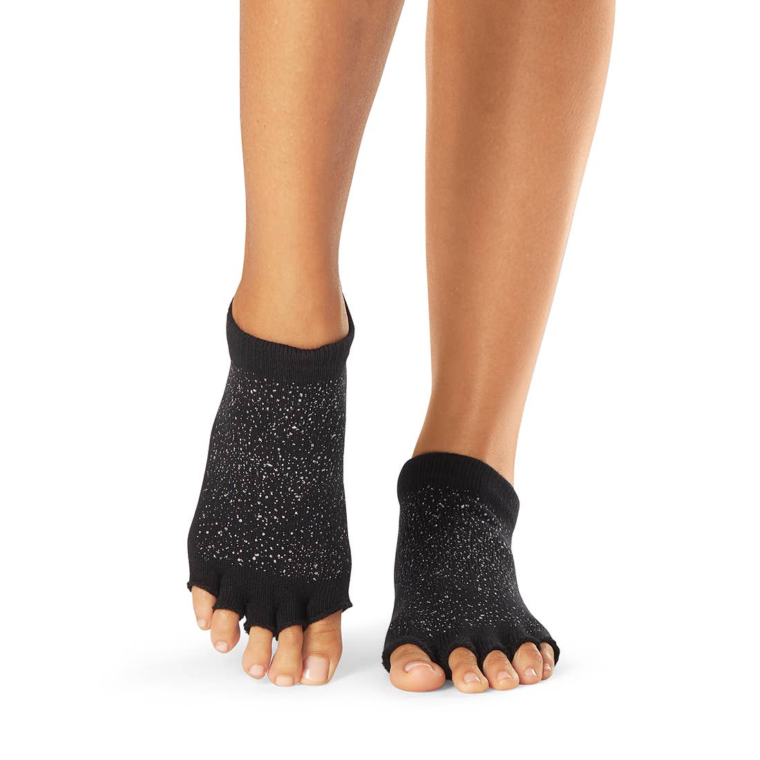 Grip H/T Low Rise Black Glimmer: Medium / HALF TOE