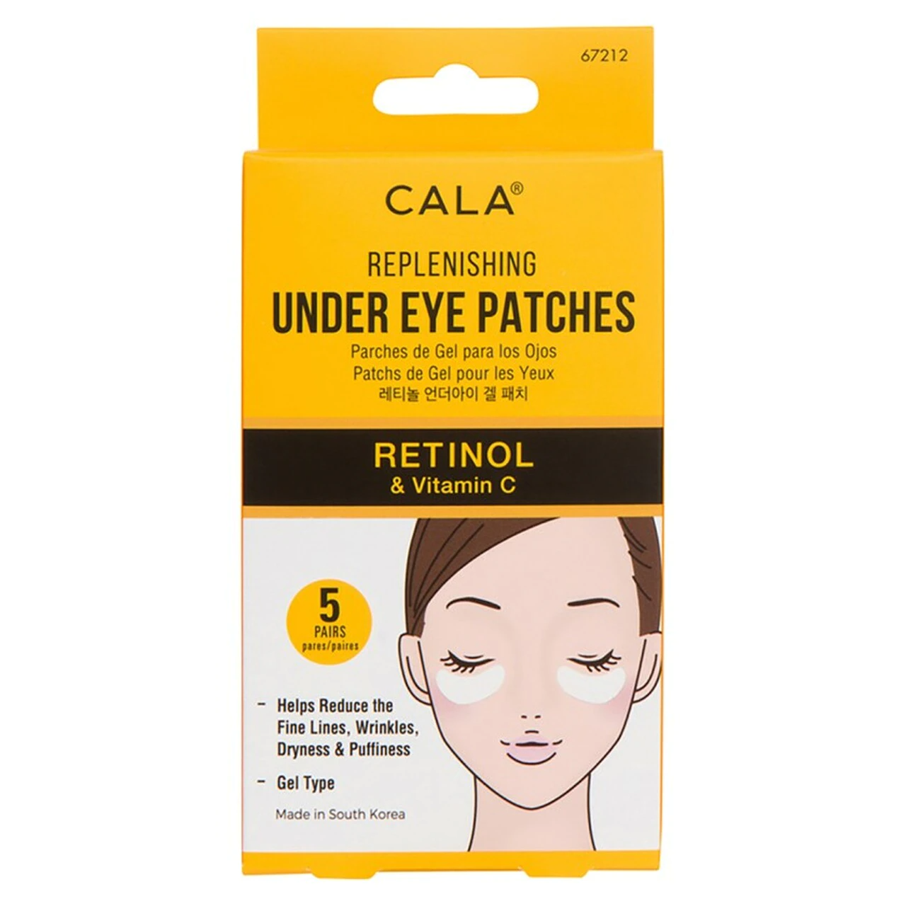 CALA Under Eye Patches (5 pairs/pack)